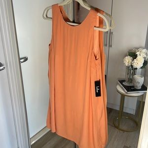 NWT Lulu’s Sassy Sweetheart Terra Cotta Shift Dress